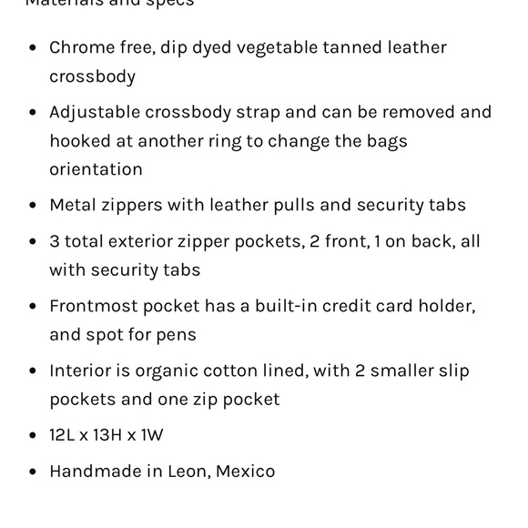 BedStu Salmon Leather Crossbody with Adjustable Strap - Picture 14 of 16